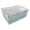 Medium Blue & White Flowers Open Handle Bin by Ashland®